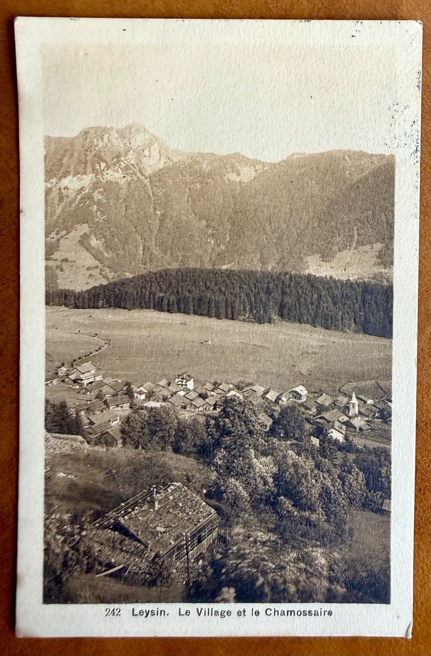 Cartoline postali: Leysin - Le village 1913 – Usato da Lutry venduto da Ediego