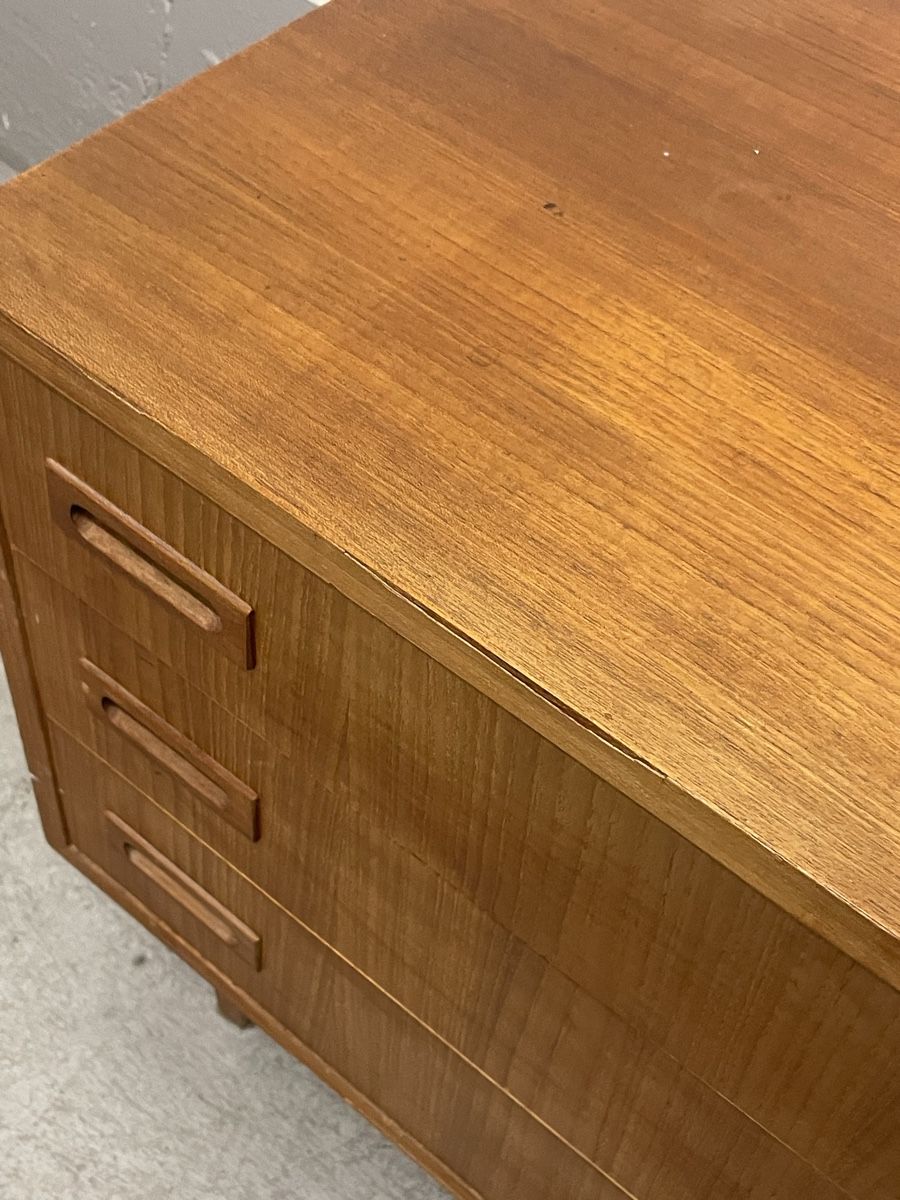 Commodes: Vintage kommode/sideboard mit 3 schubladen & 1 türe – D'occasion à Zürich par Vintage-1993 7