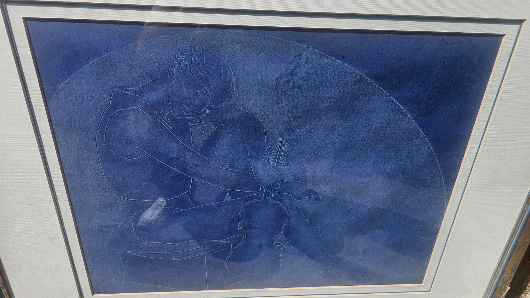 Dipinti: Jacques BIOLLEY (1957) pastel – Nuovo (secondo la descrizione) da Etoy venduto da angi020 6