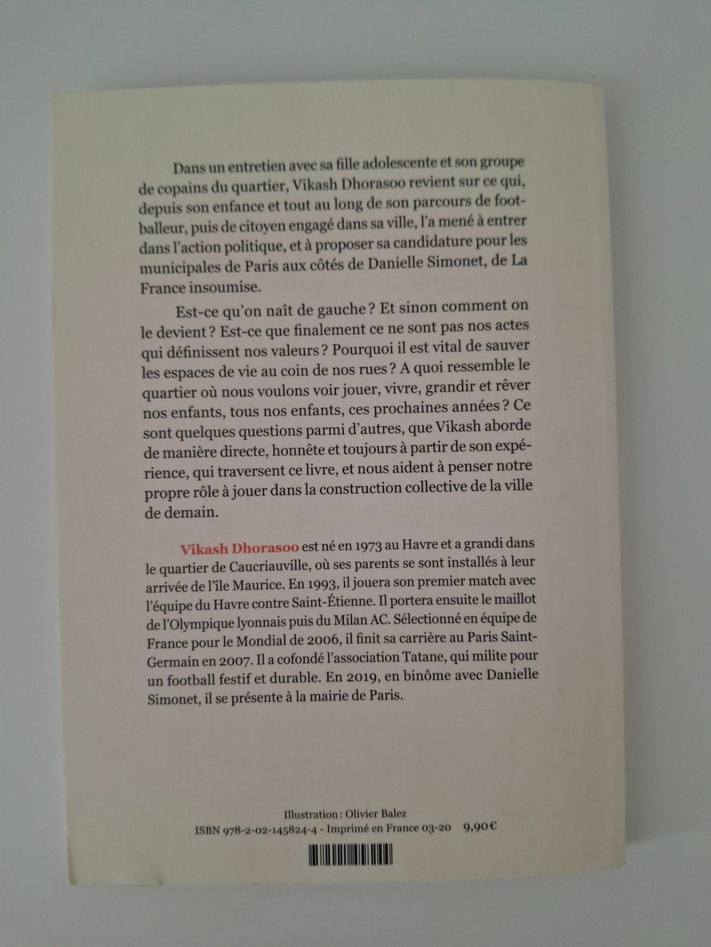 Libri: Vikash Dhorasoo - L'Engagement – Usato da Walterswil SO venduto da mel_5b2h 1