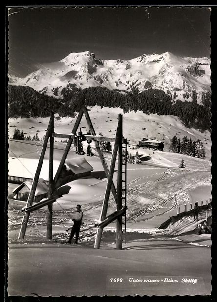 Cartes postales: AK Unterwasser, Iltios, Skilift – D'occasion à Berlin par bartko-reher