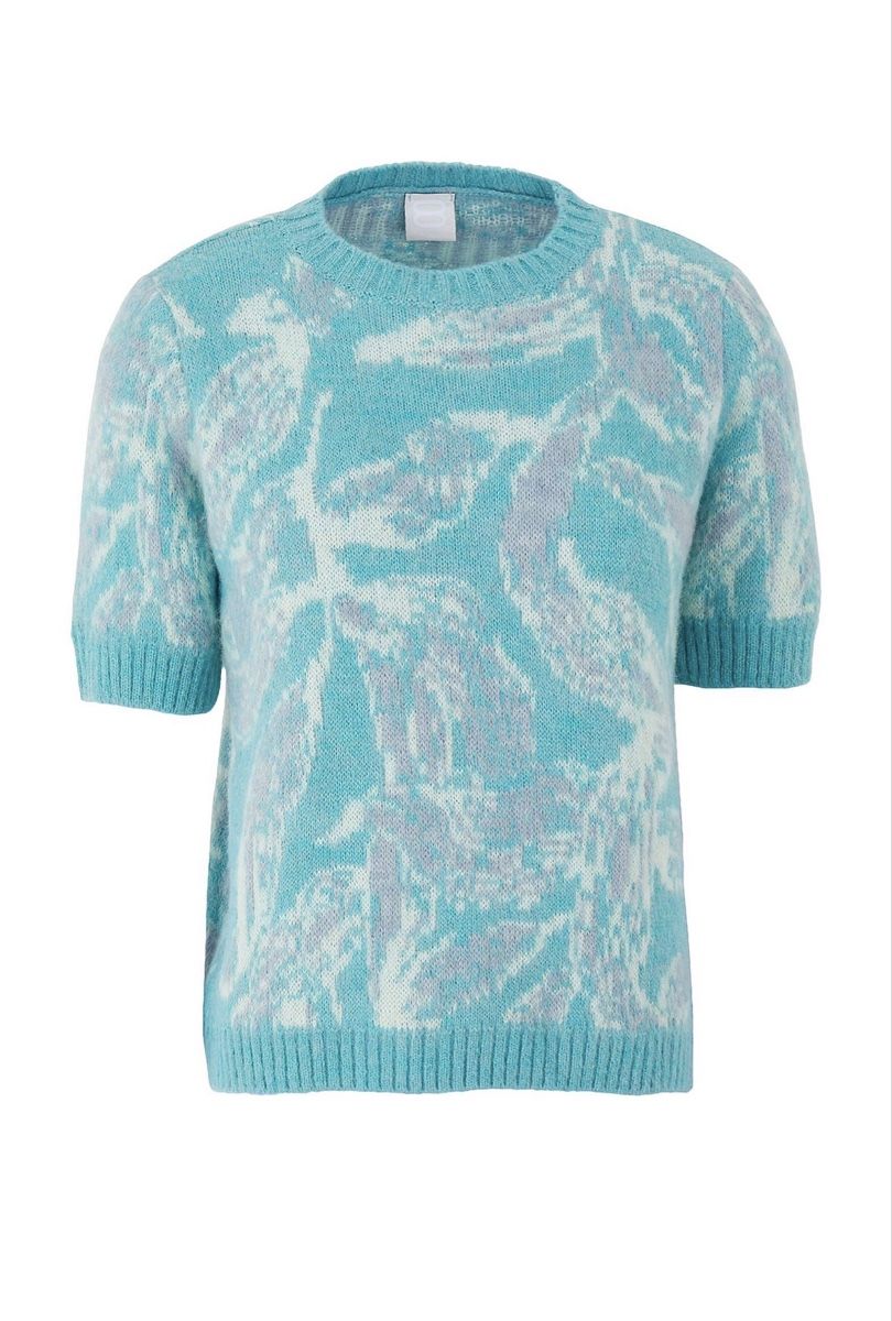 Top: 8 by YOOX Jumper turquoise Grösse M – Usato da Altendorf venduto da Ro