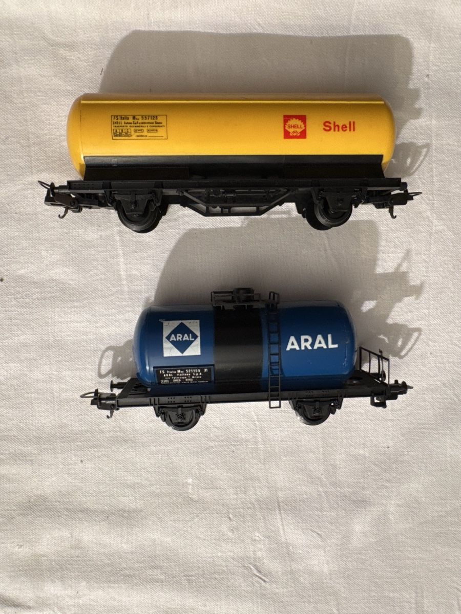Lima Modellini di ferrovie: Wagon citerne Shell Aral Lima HO – Usato da GRAND - LANCY venduto da petitpain67 2