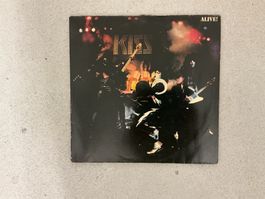 Kiss 2-LP - Alive (VG+)