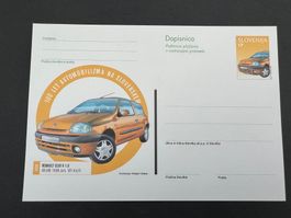 Renault Cilo II 1,6 Postkarte Slowenien postfrisch  (E1123)