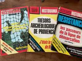 Lot de 3 HISTORAMA magazines anciens - Histoire France