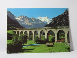 SBB , Lötschbergbahn BLS - Viadukt bei Frutigen