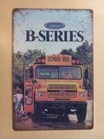 Ford B-Series Blechschild