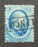 Niederlande 1864, 5c. William III, gestempelt
