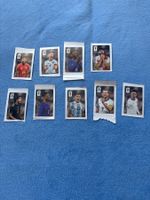 Panini Fussball Sticker 9 Stück