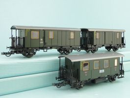Roco H0 3 X  Länderbahnwagen