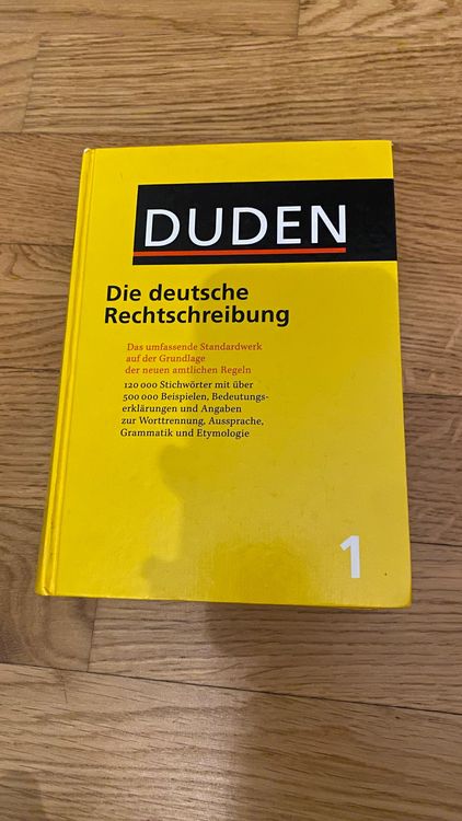 Duden - Die Deutsche Rechtschreibung | Kaufen Auf Ricardo