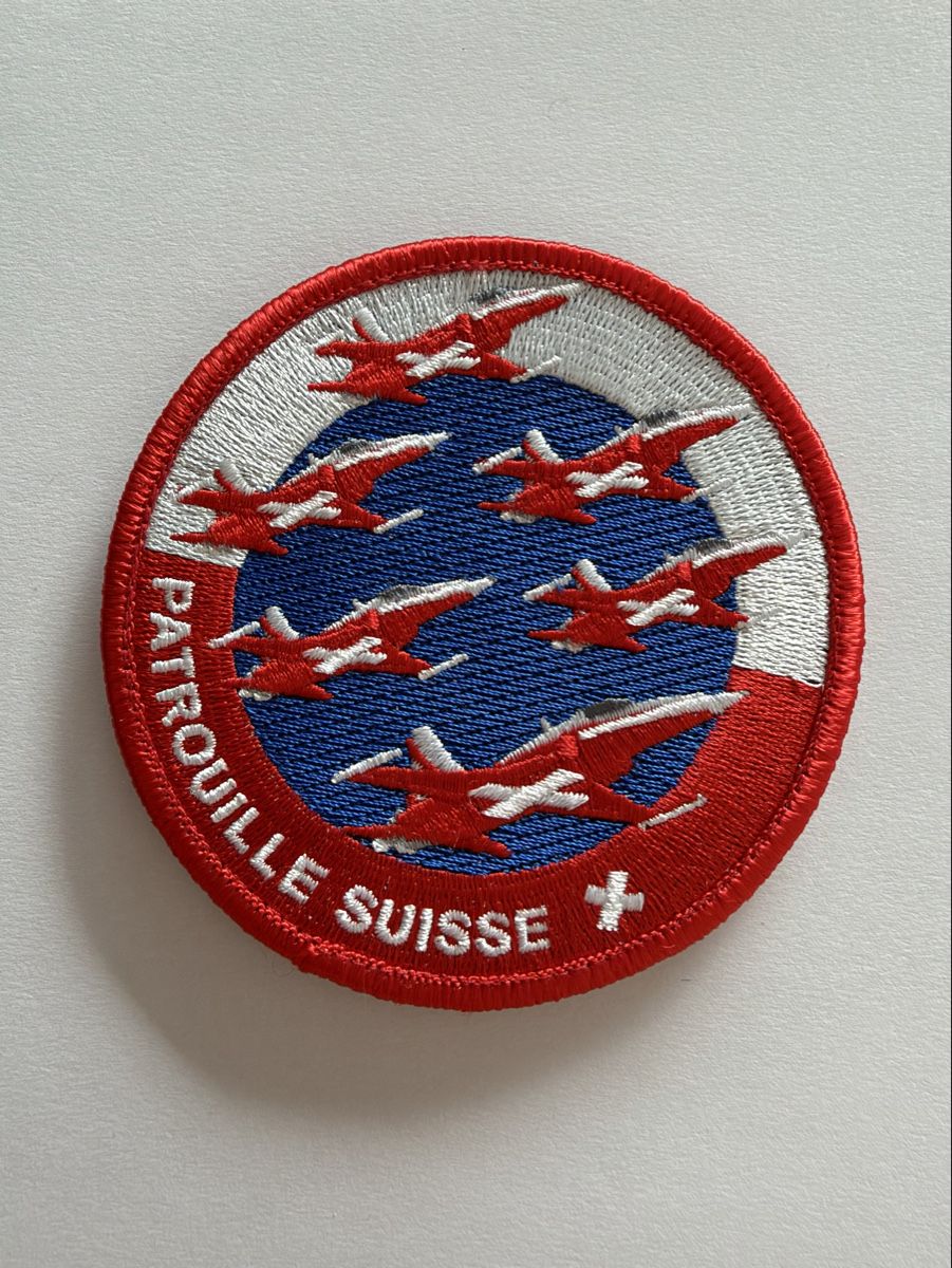 Schweizer Armee Plaketten & Abzeichen: Patrouille Suisse pack  – Gebraucht aus Chamoson von Lio_Rey 6