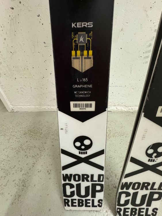 Head World Cup Rebels I.SL RD 165cm Ski mit Bindung (Gebraucht) in