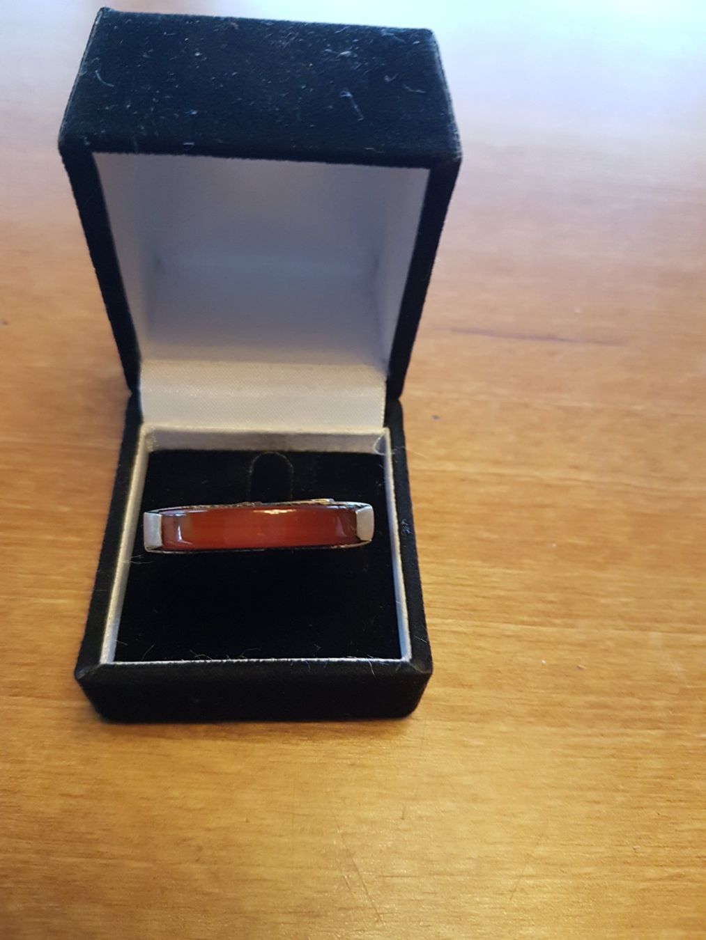 Anelli: Antiker Berber Ring Silber mit Amber – Usato da Röschenz venduto da Zorro046 2