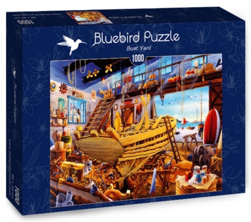 Bluebird Puzzle "Boat Yard" 1000 Teile | Kaufen auf Ricardo