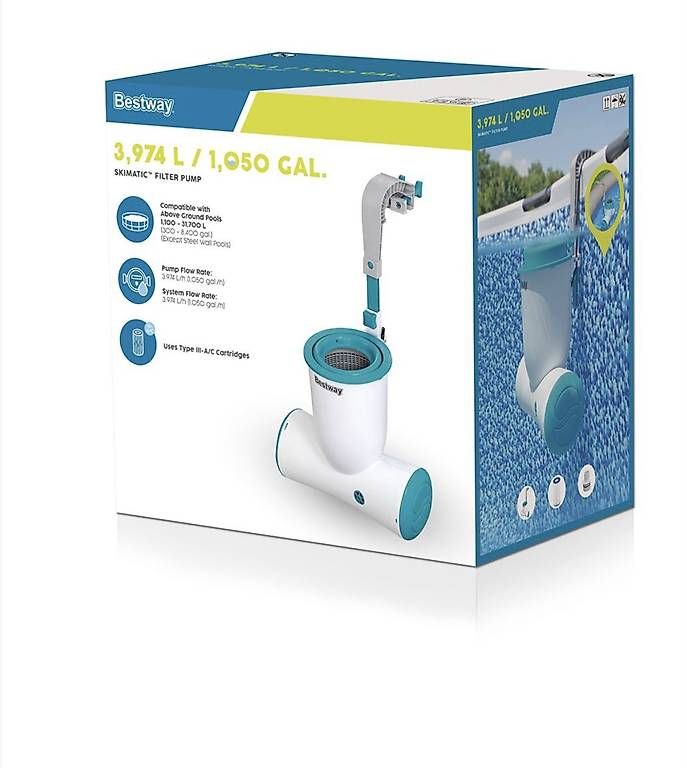 Bestway Accessoires de piscine: Filterpumpe neu Bestway – D'occasion à Wittenbach par Aepli 1