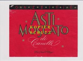 Etikette - Asti Moscato id Canelli /bd