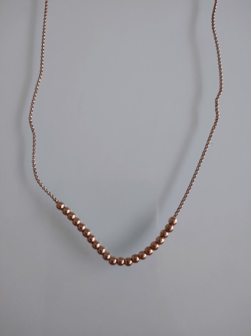 Catenine: Très joli collier rose Doré Ciro Blue – Nuovo (secondo la descrizione) da Bussigny venduto da Brettinette 1