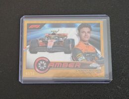 Topps Chrome Lando Norris McLaren Formel 1 F1 Gold Wave