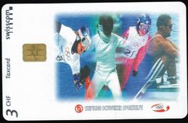 Taxcard Chip-1649 Sportcard Olympiasieger ungebraucht