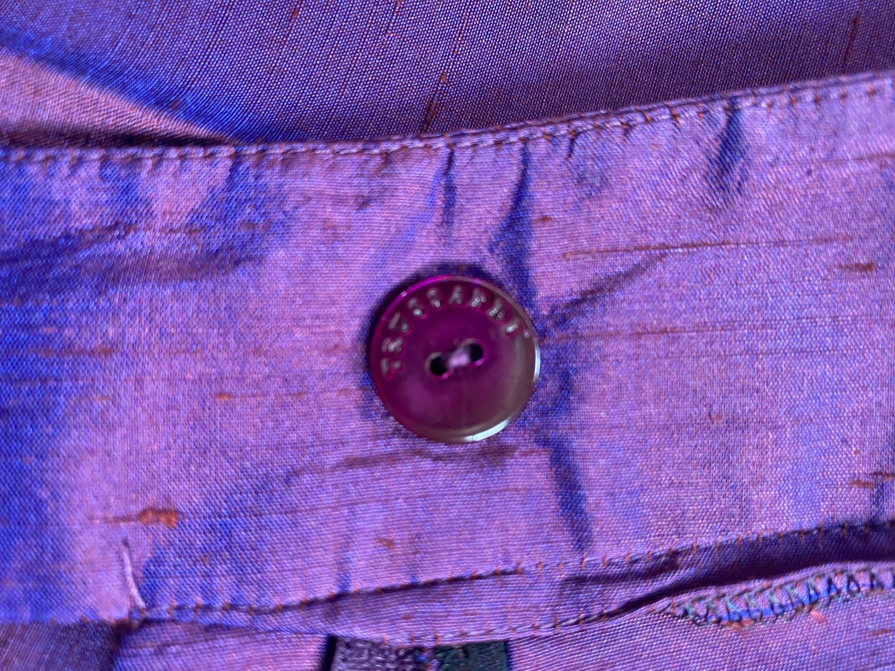 Trussardi Pantaloni: TRUSSARDI edle Seidenhose – Nuovo (secondo la descrizione) da Besazio venduto da lionheart63 7