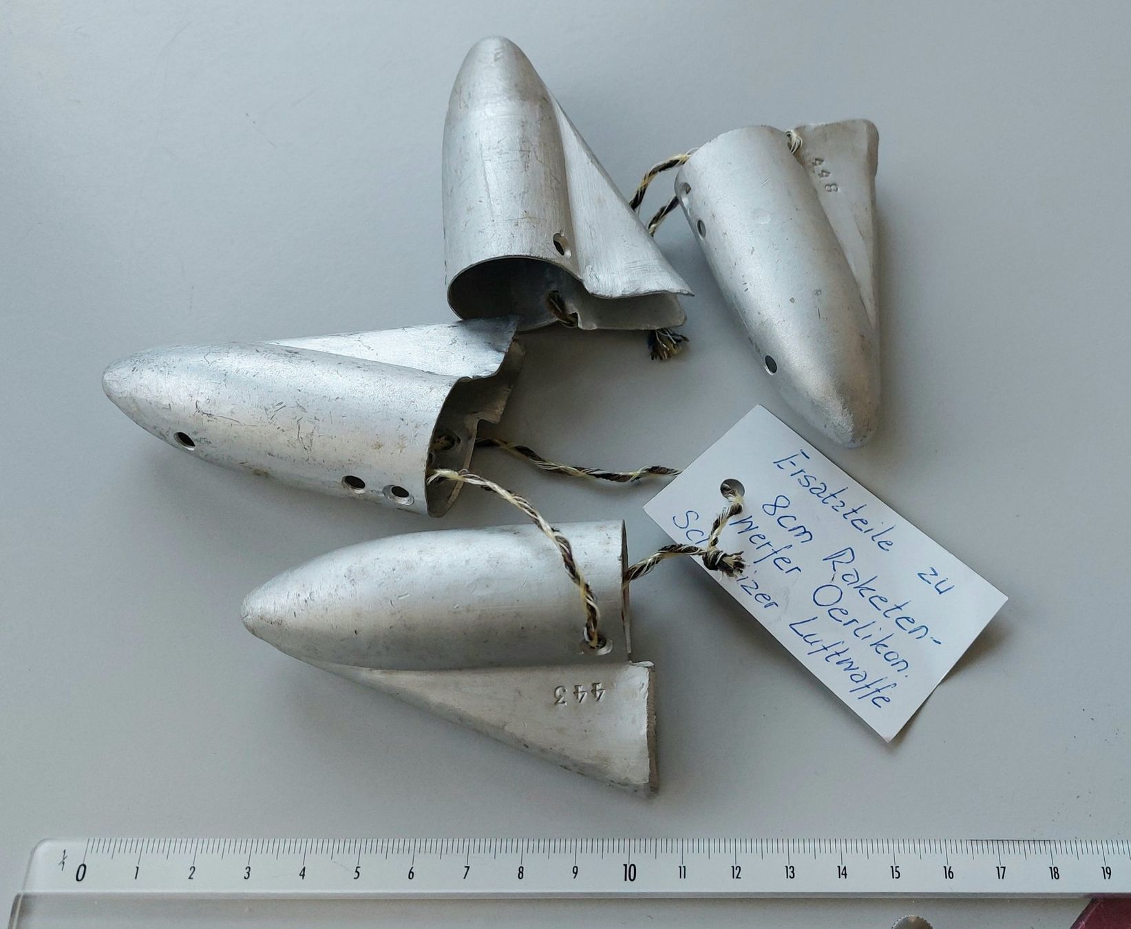 Oerlikon Tutte le macchine: Ersatzteile Oerlikon 8cm Werfer / Luftwaffe – Usato da Brütten venduto da Tempest4 5