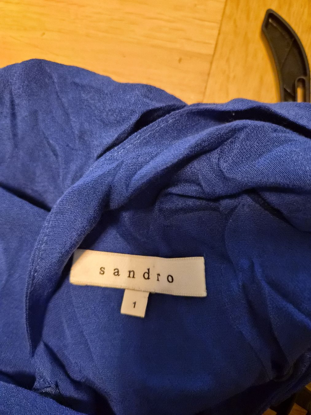 Sandro Vestiti: Robe Sandro bleue taille 1  – Nuovo (secondo la descrizione) da Genève venduto da stepher85 2