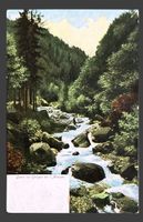 Carte postale Gorges de l'Areuse édition Jacot