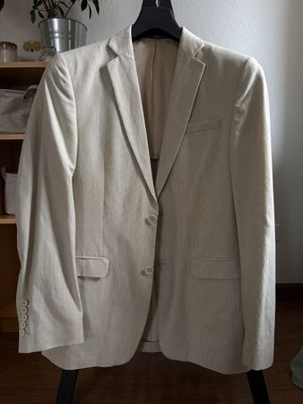 Costume d'été beige MEXX, taille 50 - Élégant et léger