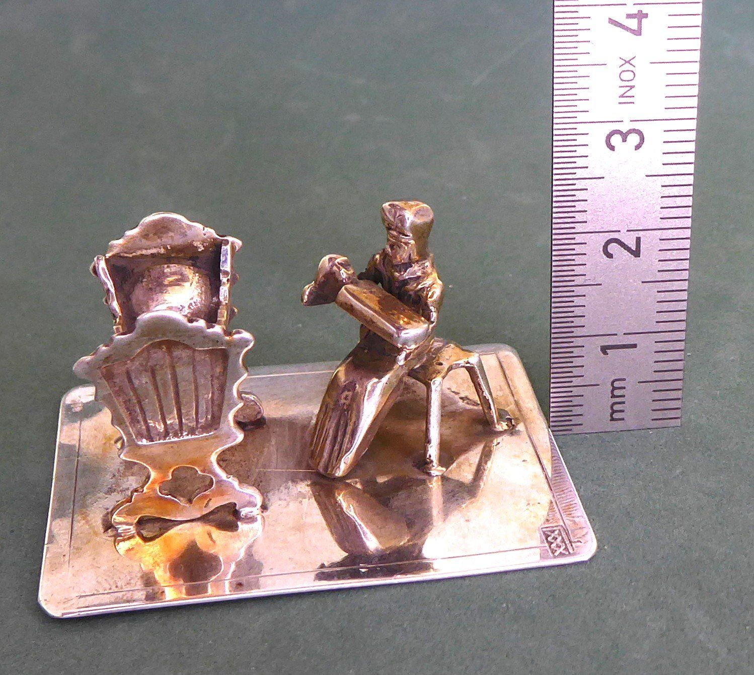 Figuren: Kleine Figur, Mutter und Kind 800 Silber vor 1953 – Gebraucht aus Muri AG von silvermouse007 6