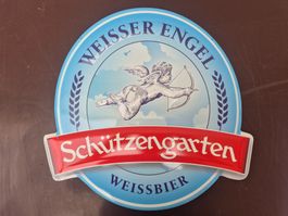 Bier Brauerei Schützengarten Blechschild