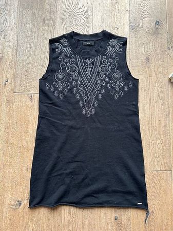 Kleid/ langes Top von Diesel mit Perlenstickerei, one size
