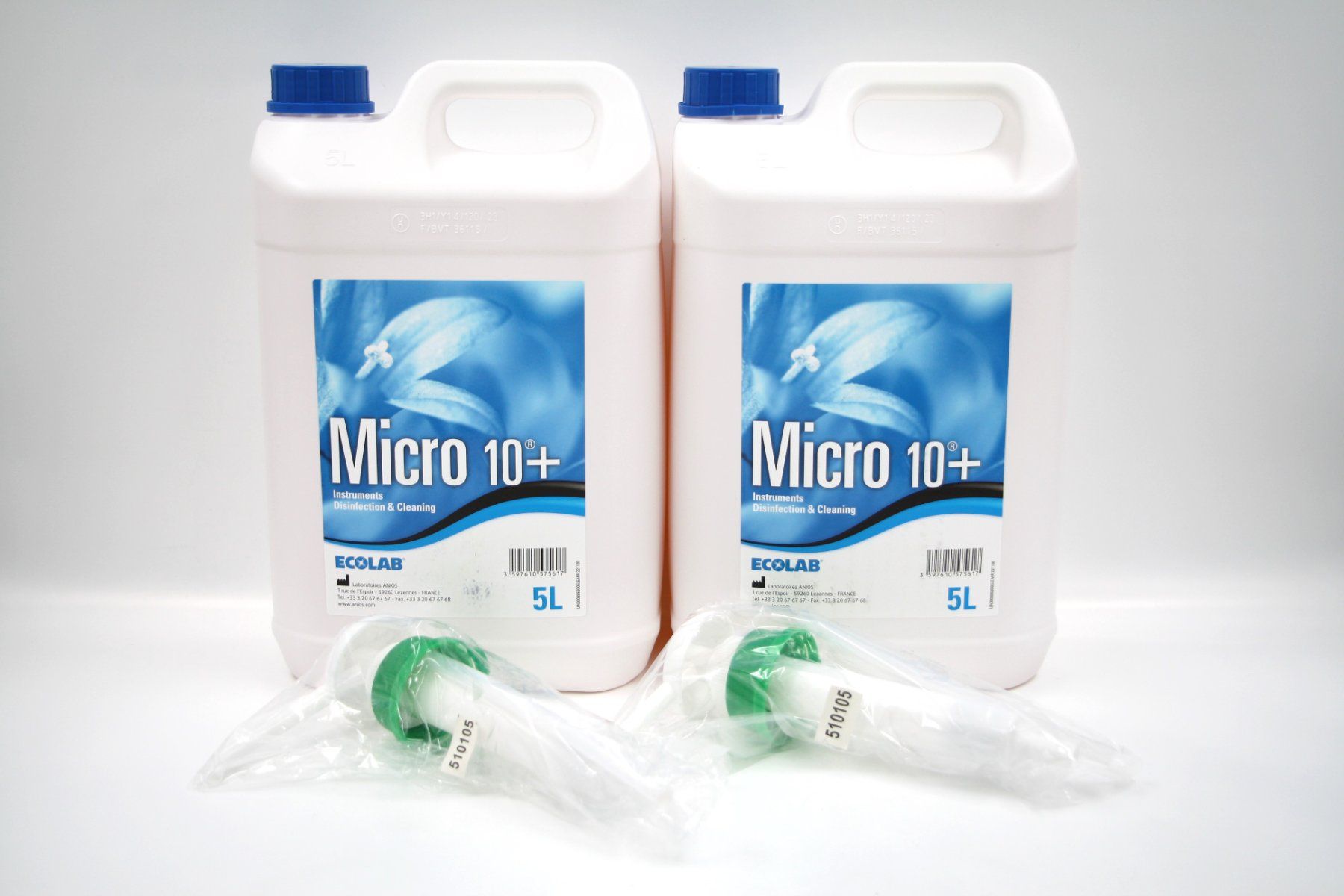 Reinigung & Hygiene: 2x ECOLAB Micro 10+ Aldehydfreies Desinfektionsmittel /18297 – Neu und originalverpackt aus Zürich von fundsachenverkauf