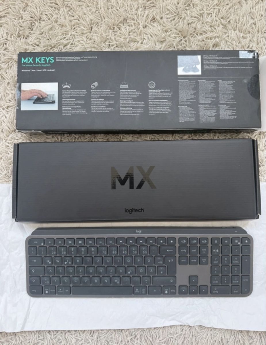 Logitech Tastaturen: Clavier Logitech MX Keys S sans fil – Neu (gemäss Beschreibung) aus Lausanne von Kallista-Atelier 1