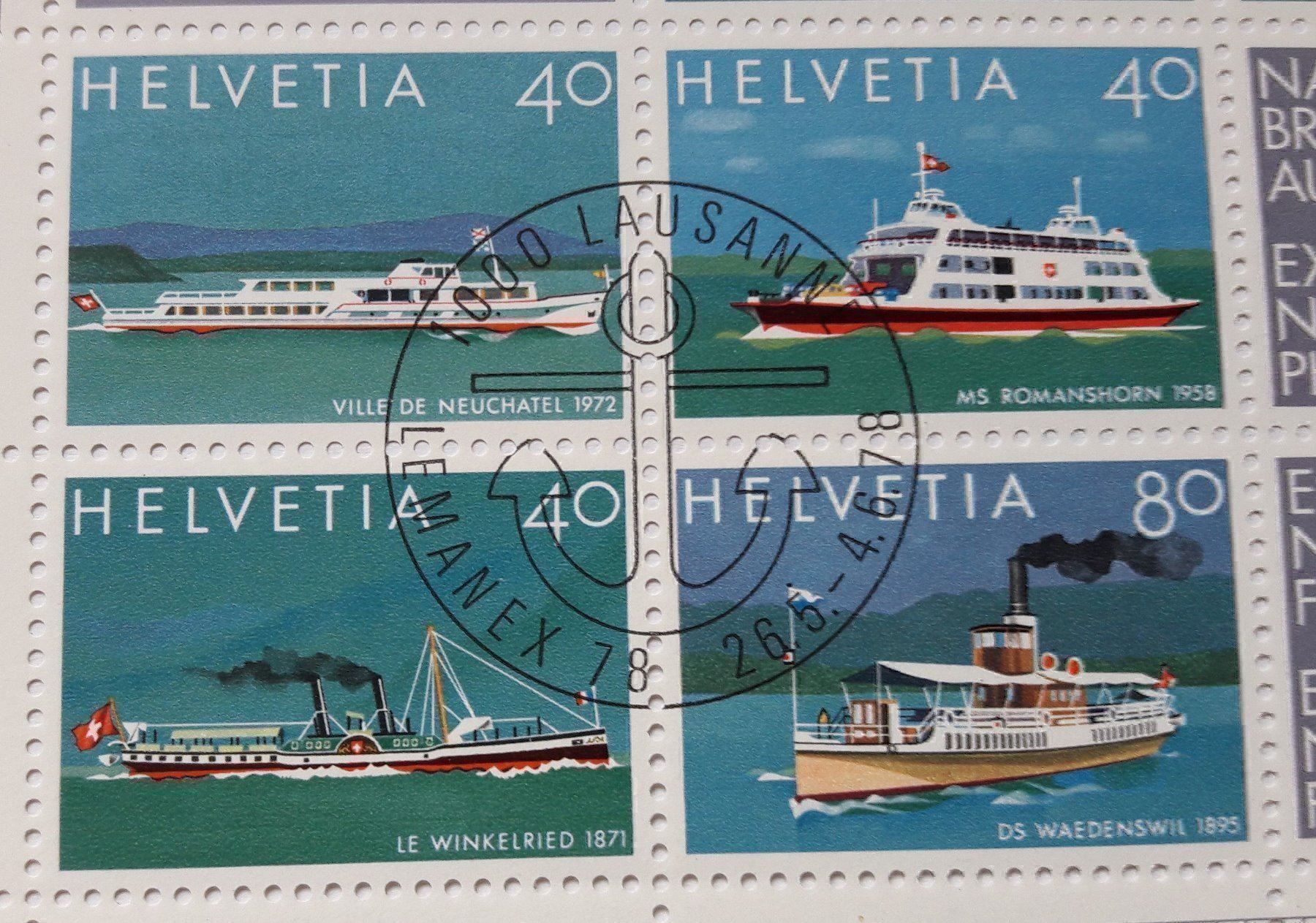 Tutti i francobolli: 1978 LEMAX Lausanne – Nuovo (secondo la descrizione) da Alten venduto da Regenwasser 2