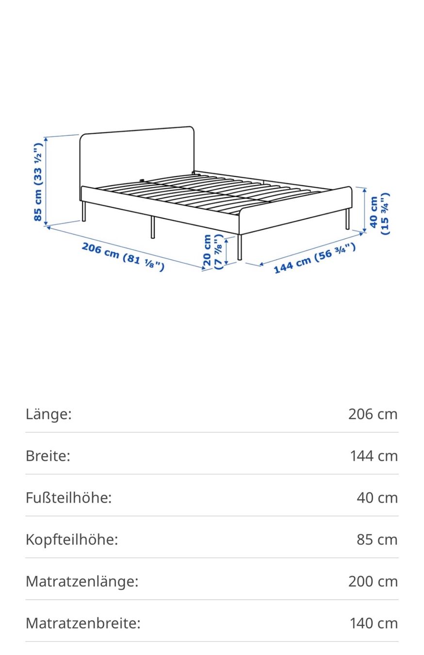 Ikea Letti: Ikea Slattum Bett – Usato da Kloten venduto da canela9 1