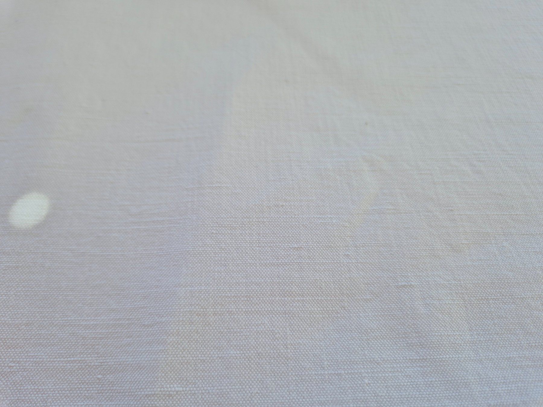 Bettwäsche: Leinen  Leintuch weiss, gross 325x220 cm – Gebraucht aus Bern von aronari 2