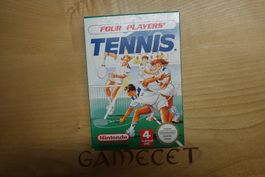 Four Players' Tennis NES Nintendo PAL B