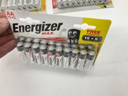 Energizer MAX AA Batterien LR6 – 20er Vorratspack (15+5) NEU
