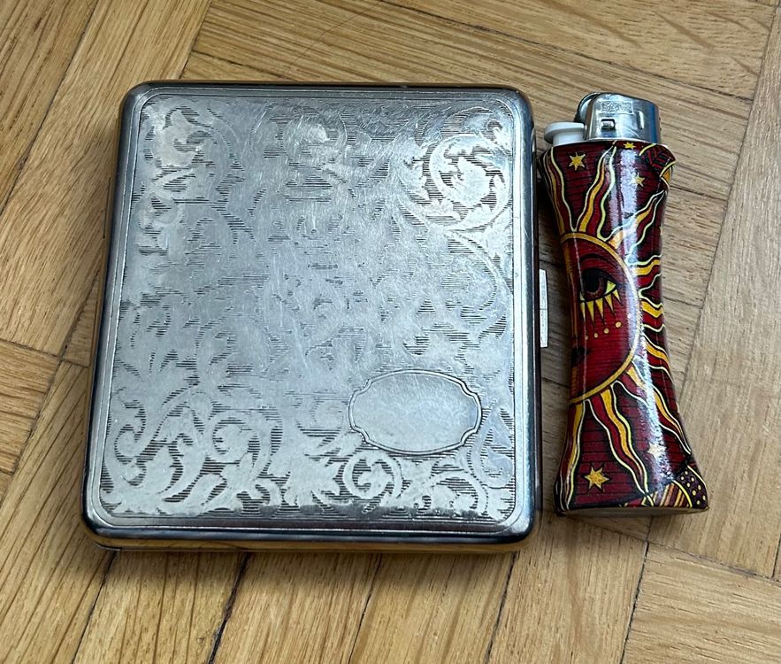 Étui à briquet - argenté – EMPREINTES Paris
