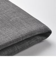 DUNVIK Bezug für Boxspring, Skiftebo dunkelgrau, 140x200