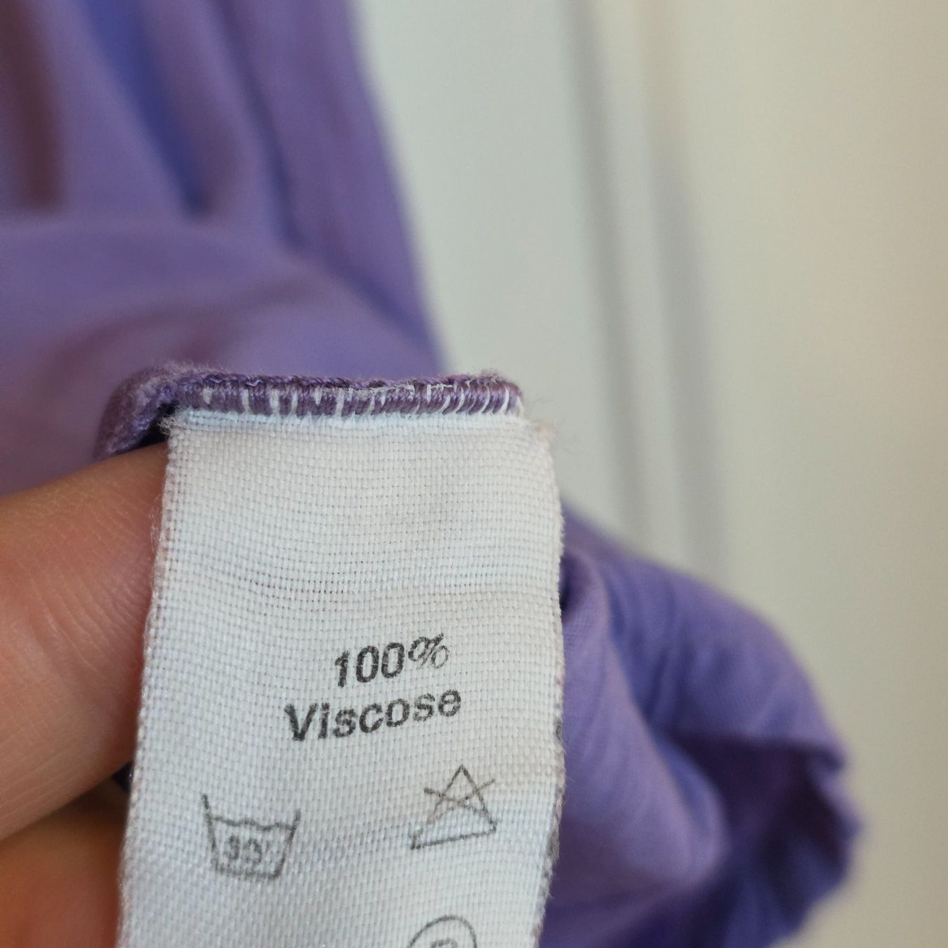 Camicette: Lila Bluse L Yves de Valère Viskose – Usato da Wald ZH venduto da CapLux 3