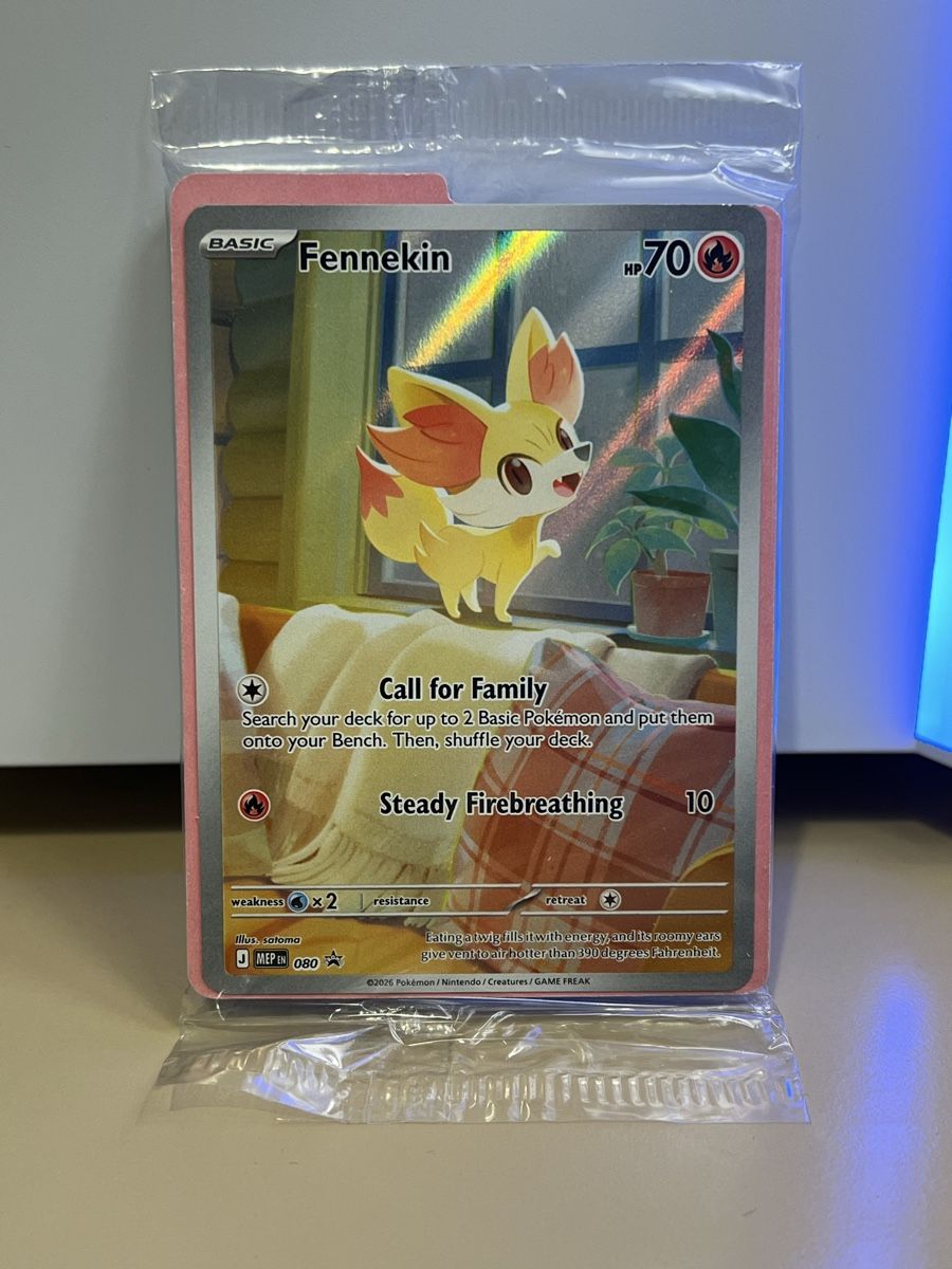 Pokémon Carte collezionabili: Fennekin 080 Promo Card  – Nuovo e nell'imballaggio originale da Gontenschwil venduto da joe_9qdj