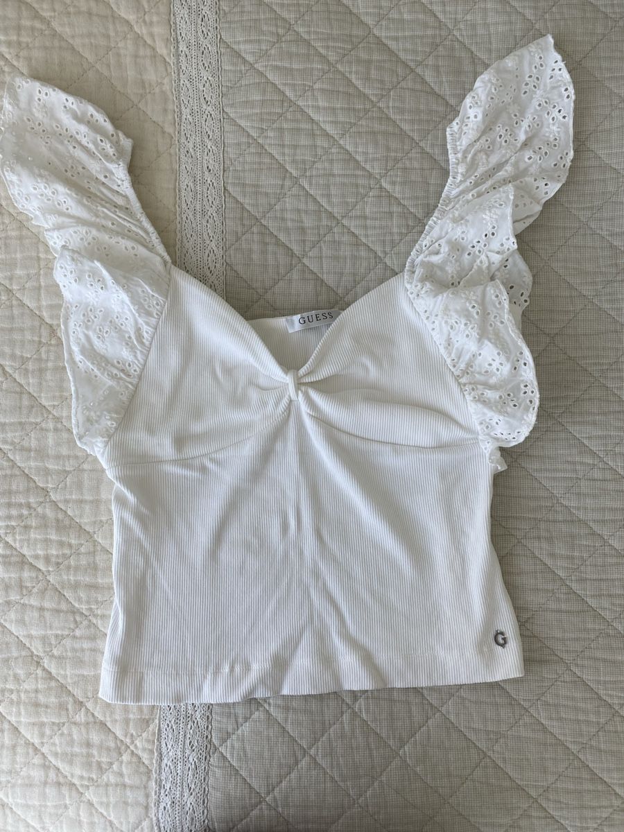 Guess Top: Guess Damen Tops elastisch ungetragen – Nuovo (secondo la descrizione) da Rorschach venduto da lvi_p29s