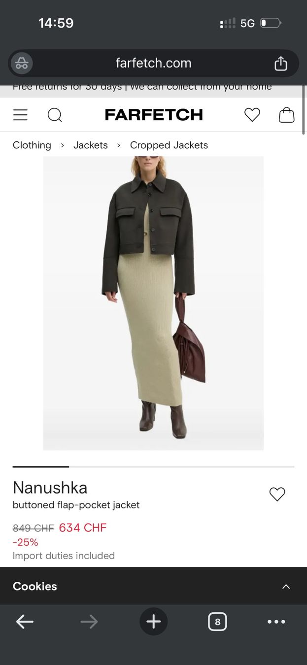 Giacche: Nanushka NEVELLE Jacket Anthracite Grösse XXS – Nuovo (secondo la descrizione) da Zug venduto da kbu_m2jf