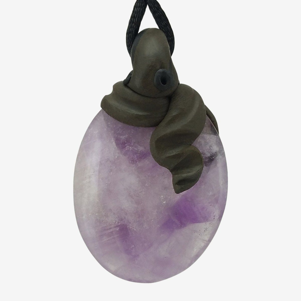 Minerali & Pietre curative: Amethyst Anhänger mit Perle – Nuovo e nell'imballaggio originale da Meilen venduto da BYRD-Design 2