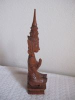Vintage Budha aus holz um 1977 ca. 40,5  cm