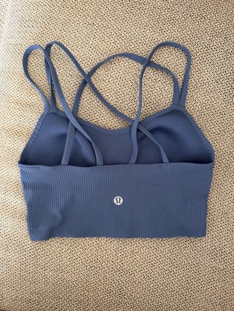 Lululemon Damen Top/SportBH, Blau Gr. XS