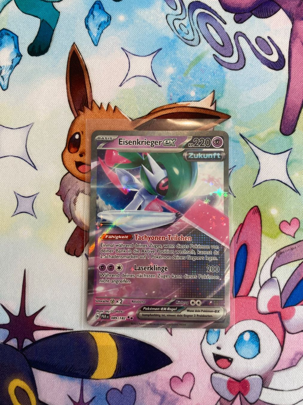 Pokémon Carte collezionabili: Pokemon Eisenkrieger ex 089/182 PAR – Usato da Grindelwald venduto da TSG-G-Town